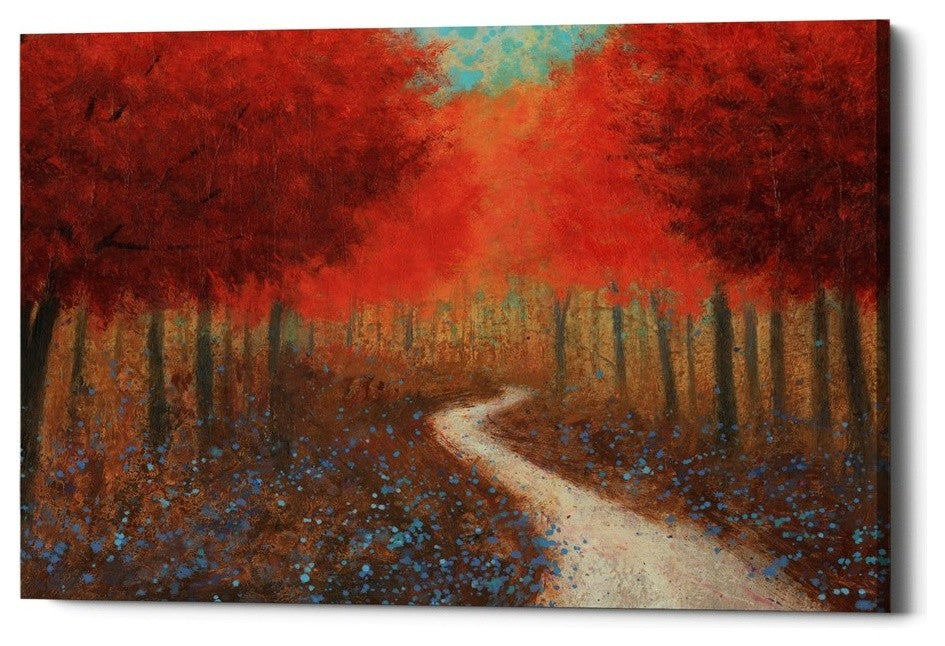 Epic Graffiti "Forest Pathway" Giclee Canvas Wall Art, 12"x18"