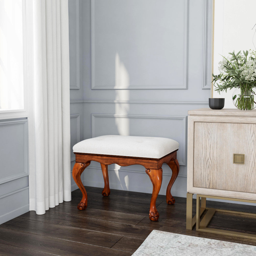 Ashford Upholstered Vanity Stool
