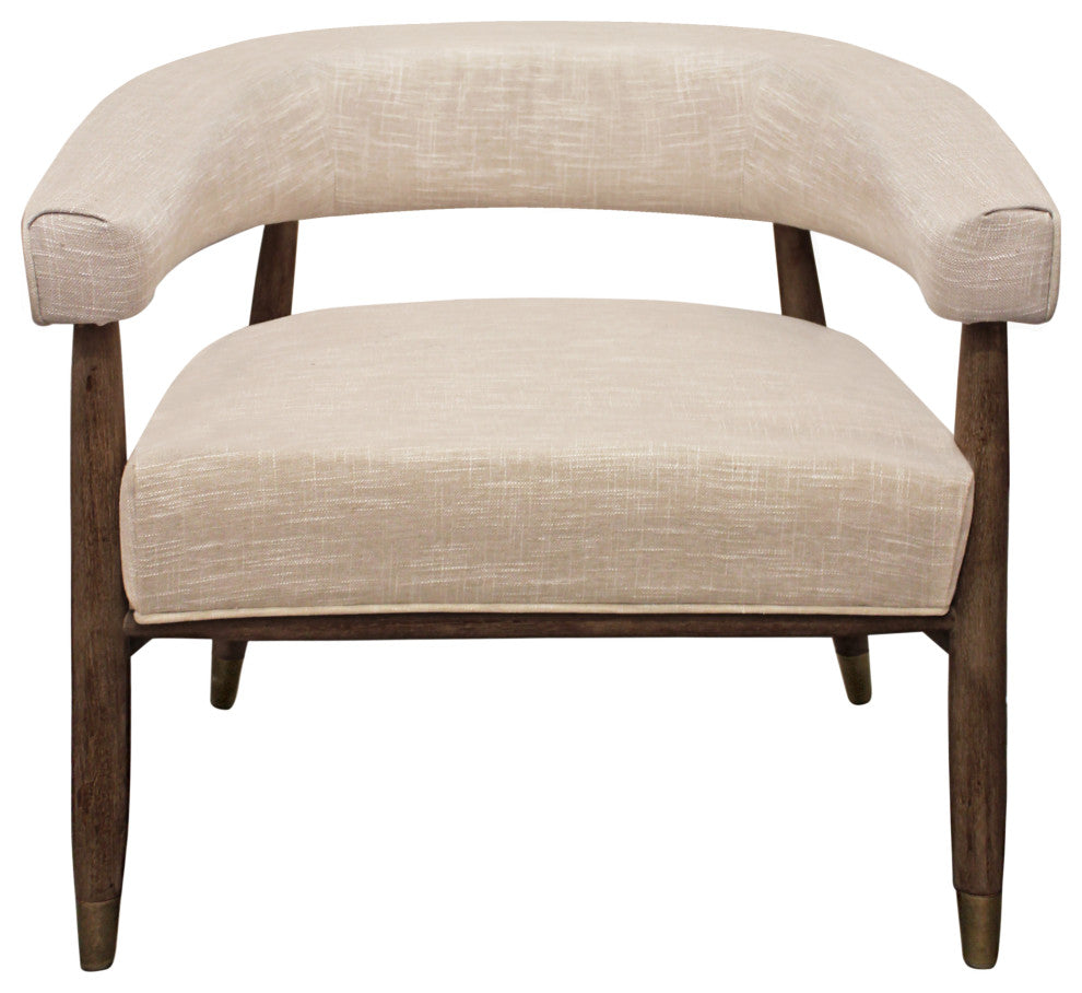 Quinn  Ivory Arm Chair