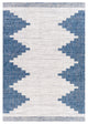 Surya Eagean EAG-2355 2'7"x10' Rug, Bright Blue/White/Navy/Pale Blue