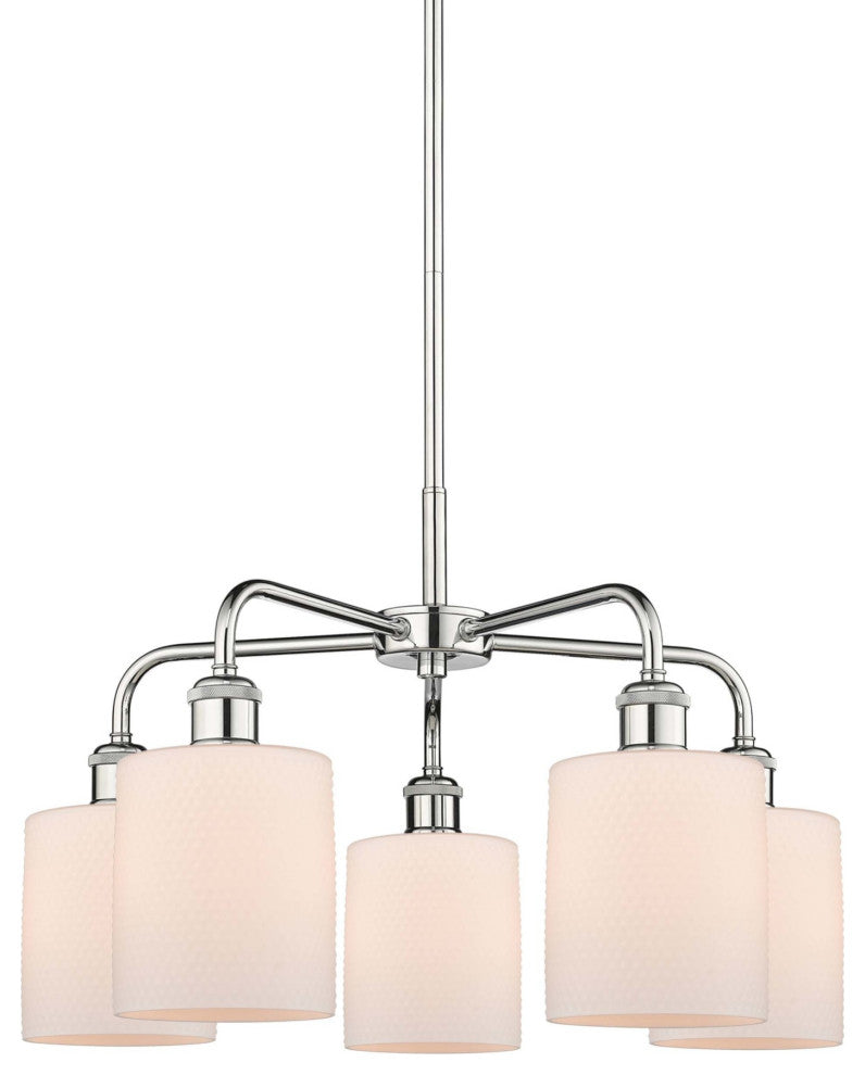 Innovations Lighting 516-5CR-15-23 Cobbleskill Chandelier - Polished Chrome /