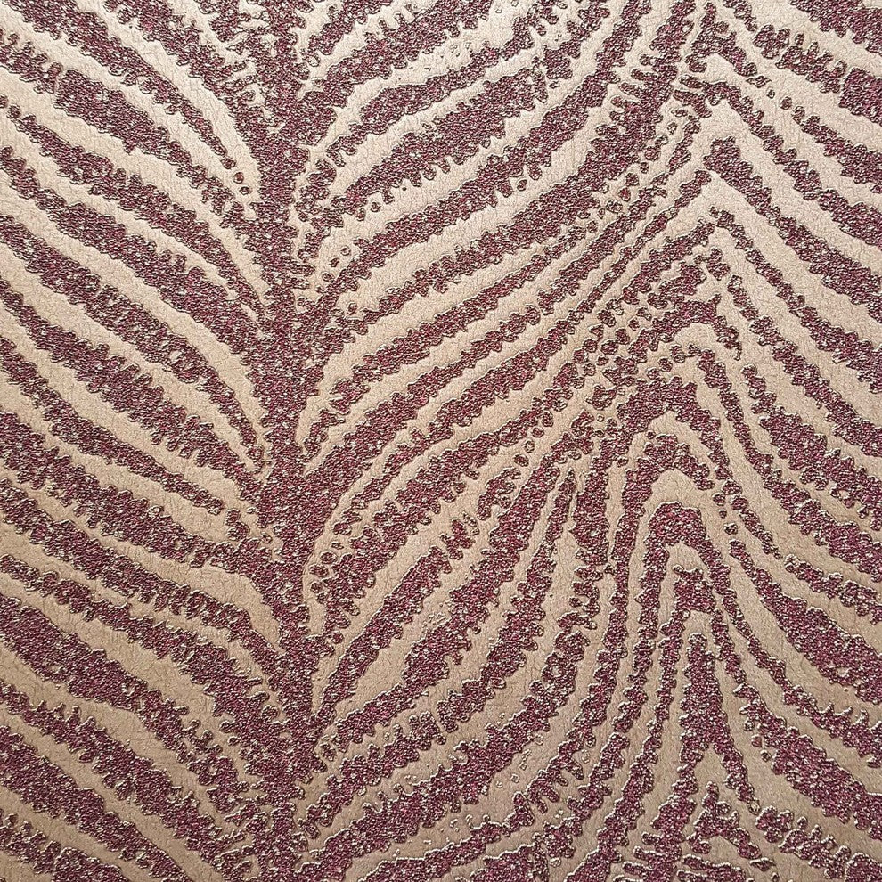 Kristal, Modern Abstract Color Bordo Wallpaper Roll