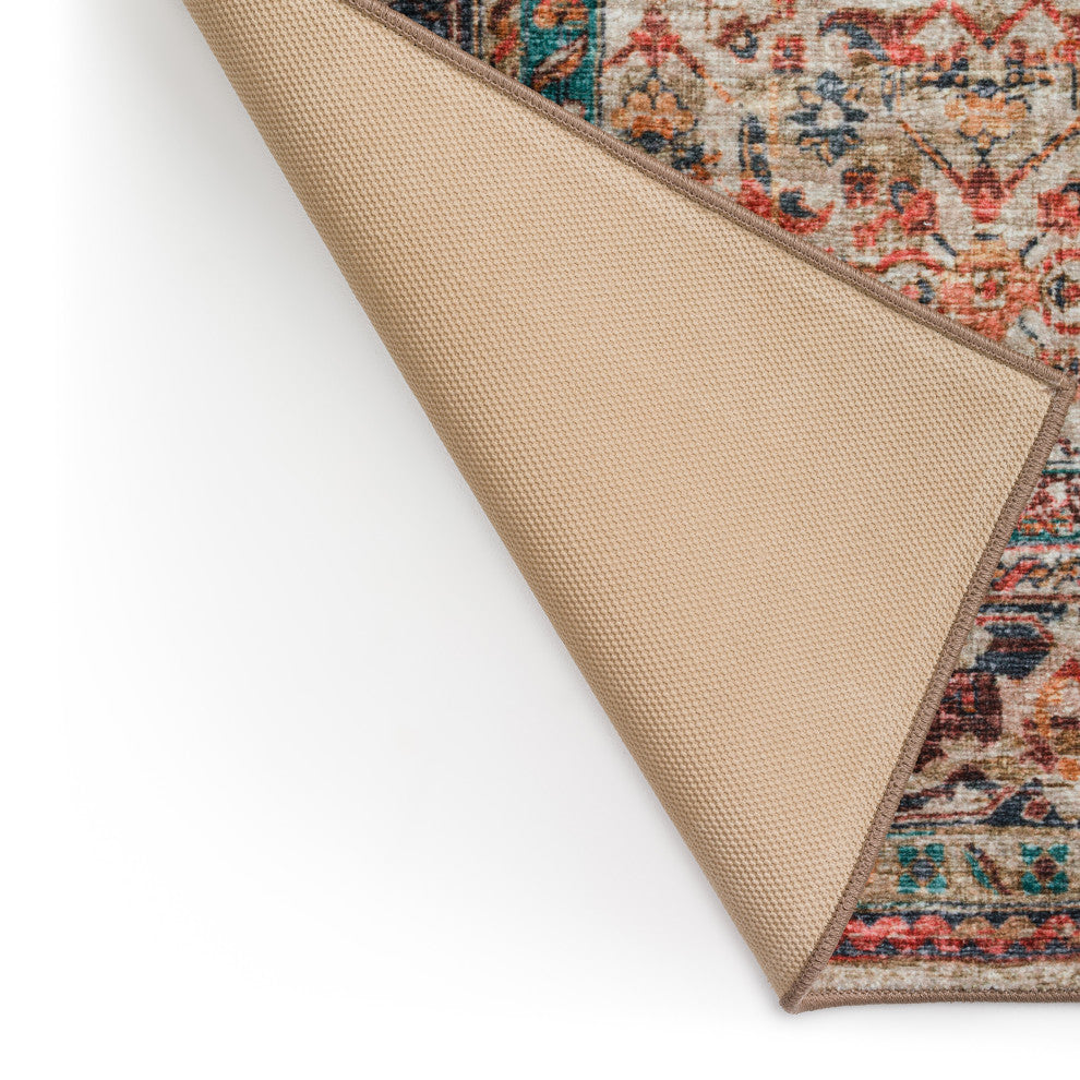 Jericho JC10 Linen 8' x 8' Round Rug