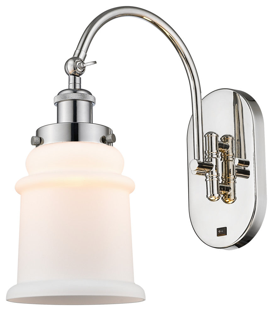Innovations 918-1W-PN-G181-LED 1-Light Sconce, Polished Nickel
