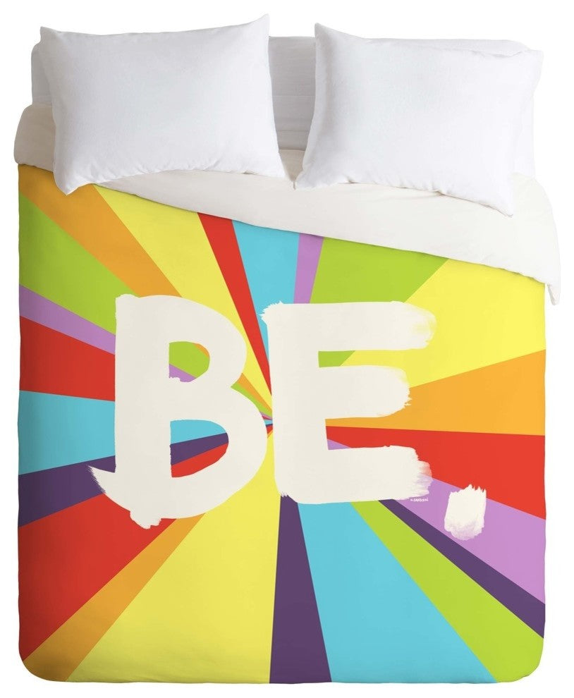 Deny Designs Kal Barteski BE Spectrum 1 Duvet Cover - Lightweight