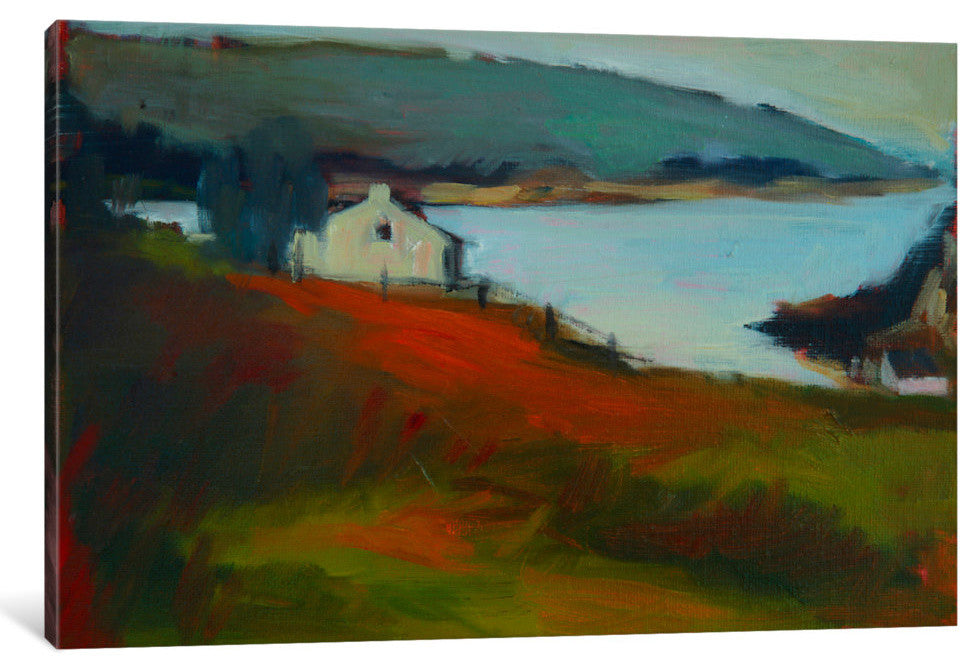 "By The Water I" by Eddie Barbini, Canvas Print, 26"x18"