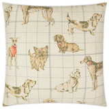 Dog Daze Pillow - Stone