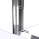 DreamLine Frameless Bypass Sliding Shower Door and Single Threshold Base