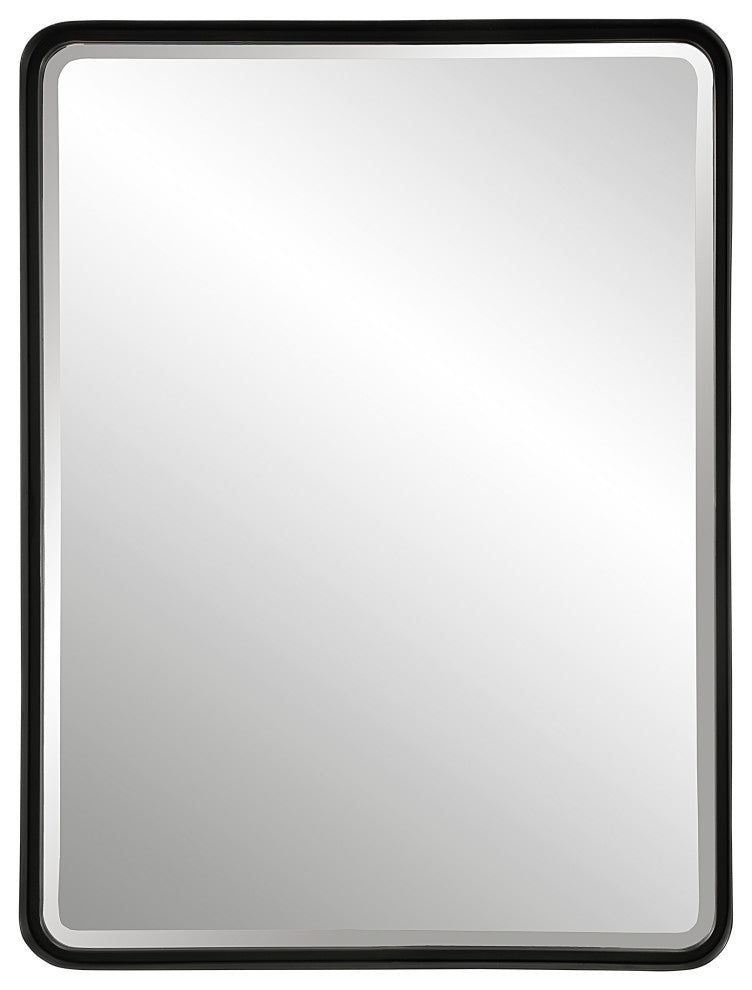 Crofton Black Large Mirror