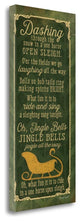 "Jingle Bells" By Jennifer Pugh, Giclee Print on Gallery Wrap Canvas