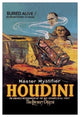 The Literary Digest: Houdini Buried Alive- Framed Paper Poster 20" x 30"