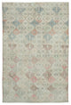 Rug N Carpet - Handmade Oriental 5' 11'' x 9' 2'' Antique Vintage Rug