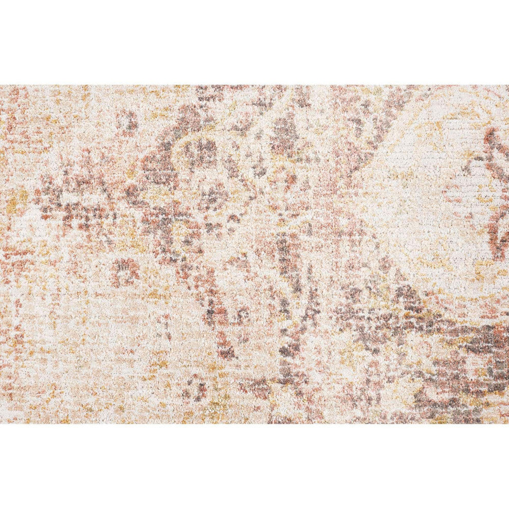 Sahara Mosaic Area Rug - Beige, 6'7"x9'2"