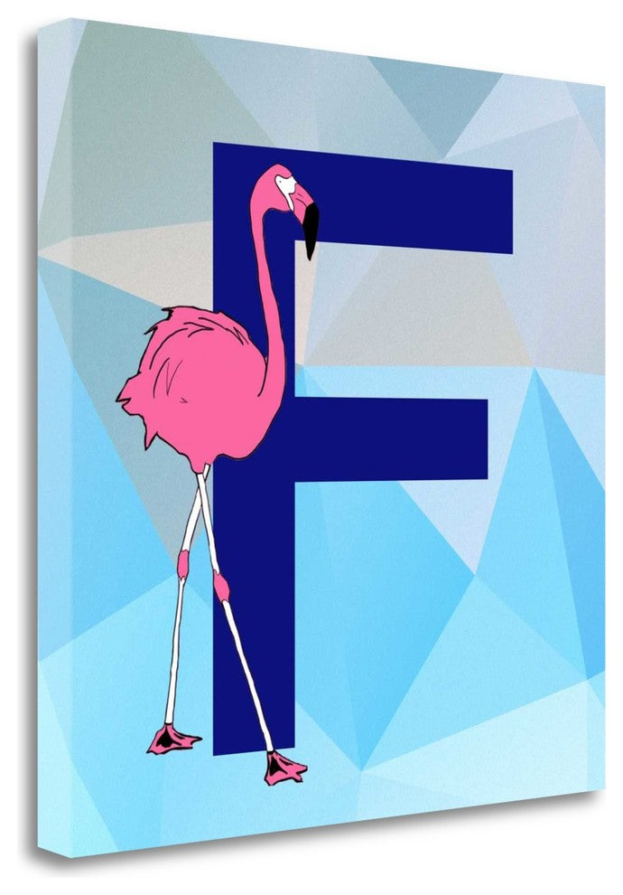"F" By Aubree Perrenoud, Giclee Print on Gallery Wrap Canvas, Ready to Hang
