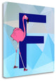"F" By Aubree Perrenoud, Giclee Print on Gallery Wrap Canvas, Ready to Hang