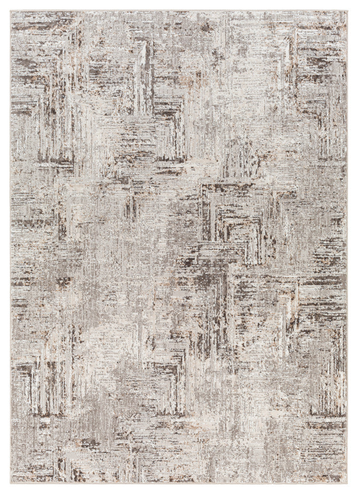 Allegro ALG-2321 Modern Gray 7'10"x10' Area Rug