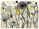 "Snow Day Gray Flower" Digital Paper Print by Shirley Novak, 42"x32"