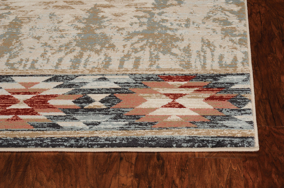 KAS Chester 5635 Ivory Pines Area Rug, 5'3"x7'7"