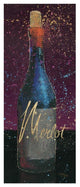 "Wine Splash Dark IV" Digital Paper Print by Wellington Studio, 32"x77"