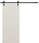 Sliding Barn Door 36 x 80 & 6.6FT Rail| Planum 0010 Patina Antique|