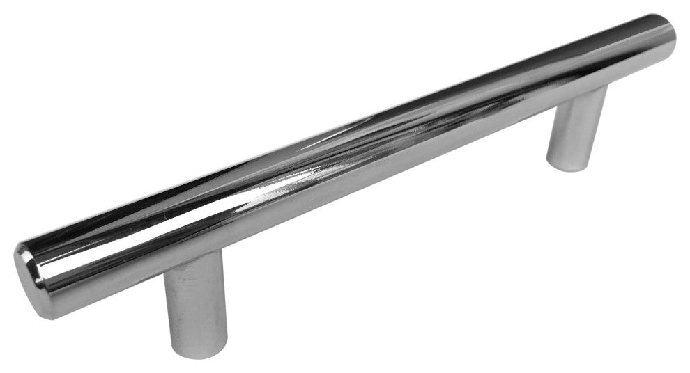 Celeste Bar Pull Cabinet Handle Polished Chrome Solid Steel, 10"x14"