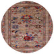 Ahgly Company Indoor Round Mid-Century Modern Area Rugs, 6' Round