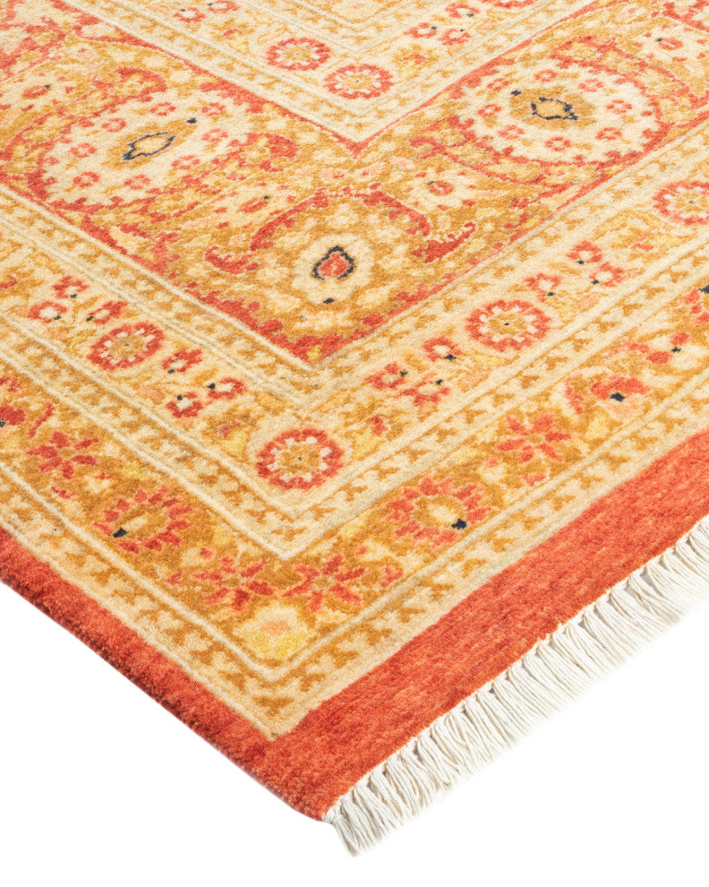 MOGUL, Hand Knotted Area Rug 9' 4" X 6' 1"