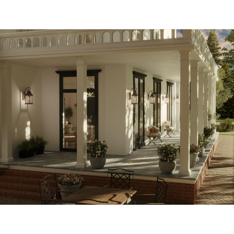 Maison 2-Light Wall Lantern, Medium, Oil Rubbed Bronze