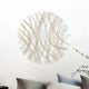 Eleni Small Abstract Wall Decor - Gold