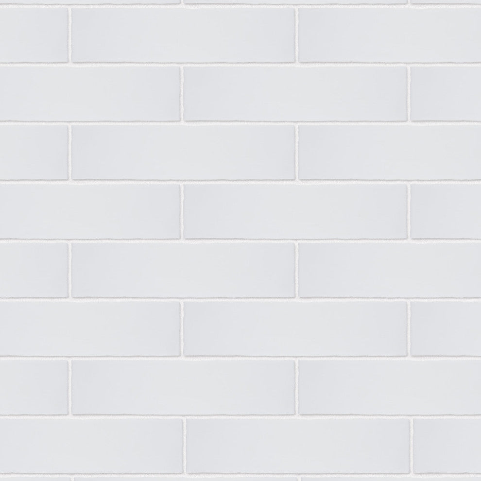 Castillo 3" x 12" Ceramic Wall Tile, Matte White