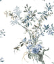 Wild Flowers Jade Peel and Stick Wallpaper