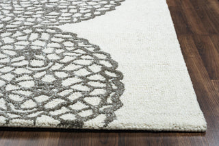 Rizzy Home DI2456 Dimensions Area Rug 5'x8' Gray
