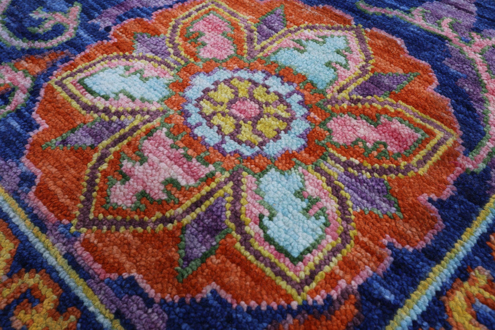 8' 0" X 10' 3" William Morris Handmade Wool Rug - Q15458