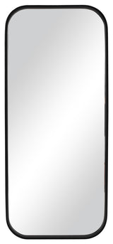 Concord Black Tall Iron Mirror