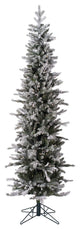 Frosted Tannenbaum Christmas Tree, 150 LED Warm White, 5'x23"