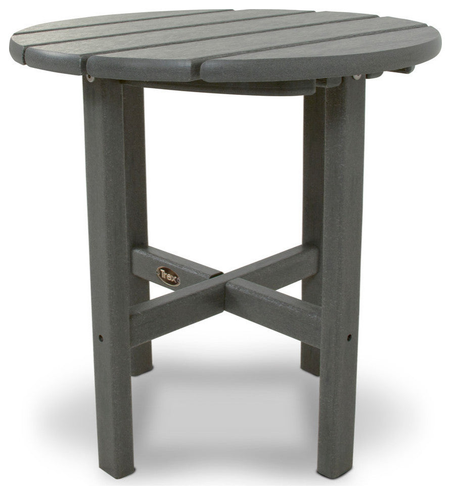 Cape Cod Round 18" Side Table, Stepping Stone