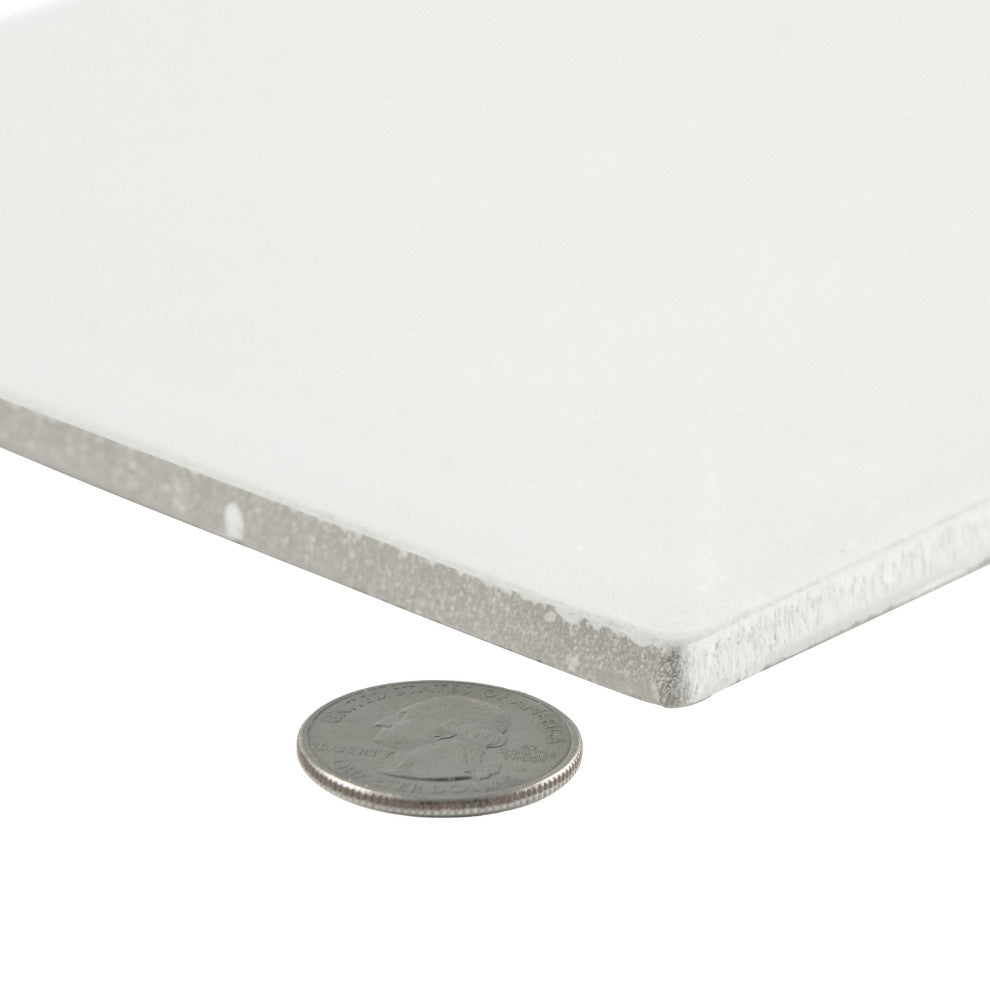Piscina Brick Matte Blanco Porcelain Floor and Wall Tile