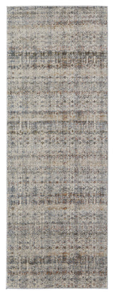Frencess R39GL Transitional/Rustic/Farmhouse Rug, Gray, 2'6"x12' Runner