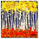 ''White Aspens'' Canvas Art by Roderick Stevens