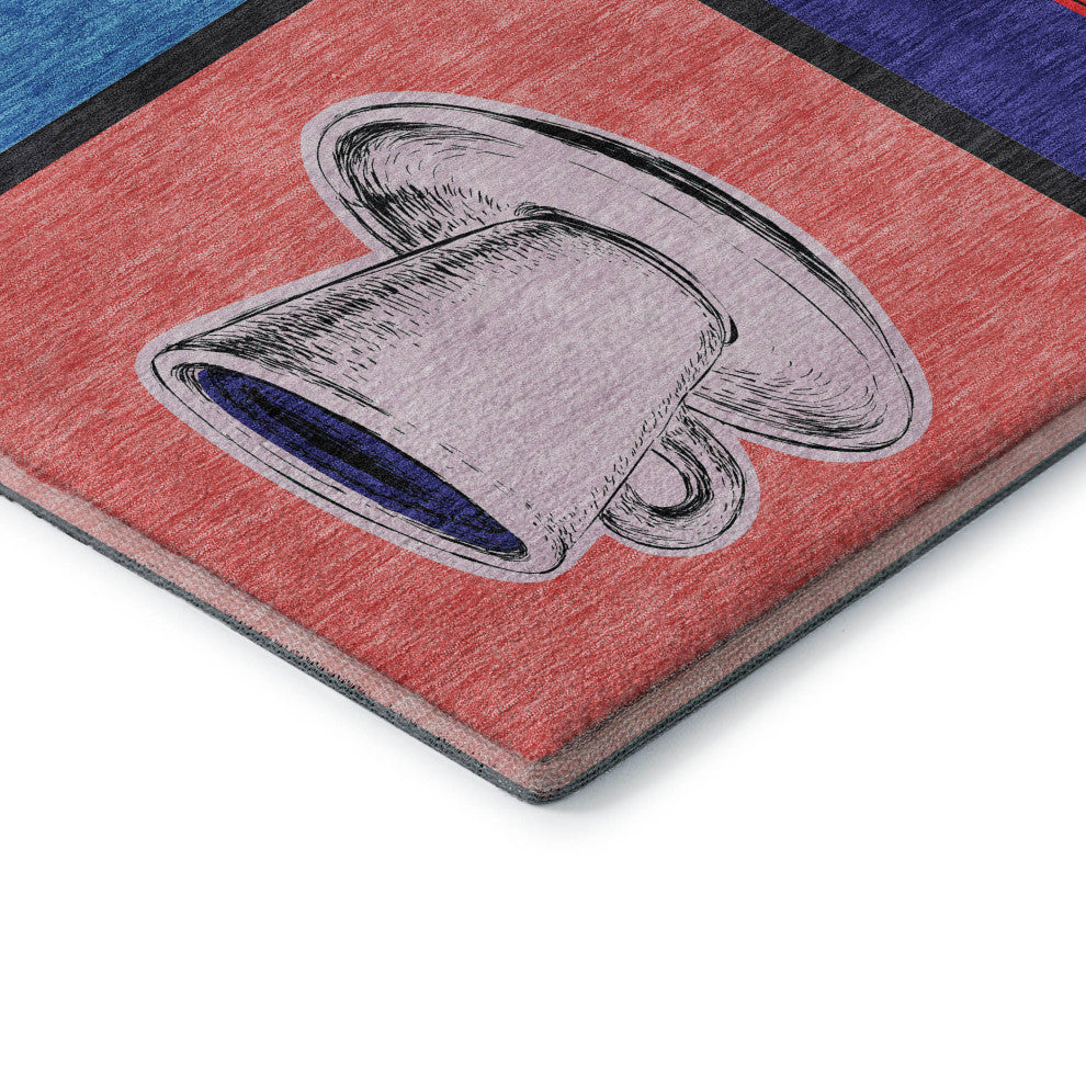 Addison Premium Washable Mayfield AMF165 Multi 1'8" x 2'6" Rug