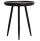Chevery Small Tri Pin Side Table, Black