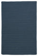Simply Home Solid H041 Lake Blue Indoor/Outdoor Area Rug, Rectangular 5'x8'