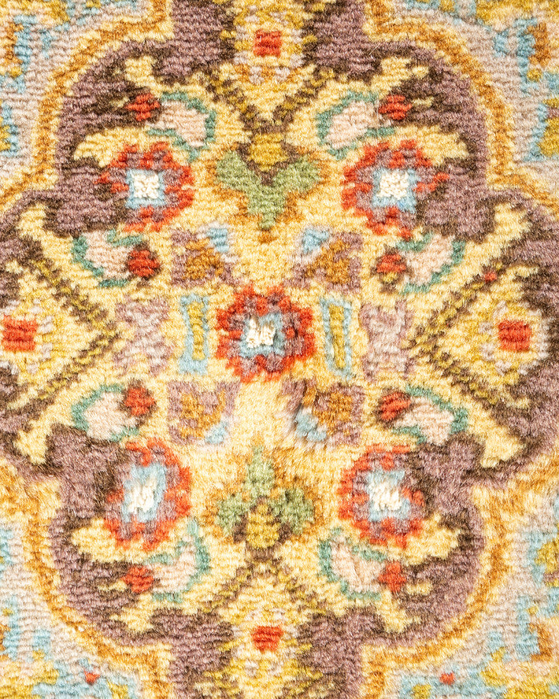 Mogul, One-of-a-Kind Hand-Knotted Area Rug Pink, 5' 8" x 8' 0"