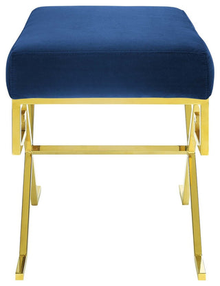 Twist Velvet Bench