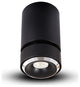 Integrated LED Surface Mounted Adjustable Downlight Commercial Grade, Black