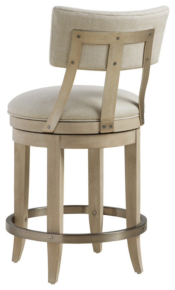Cliffside Swivel Upholstered Counter Stool