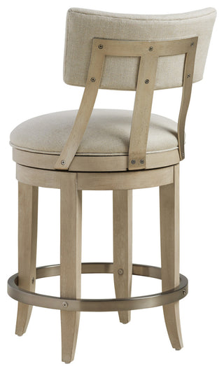 Cliffside Swivel Upholstered Counter Stool