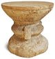 Consigned Old Ukhali Wood Stool Table 3