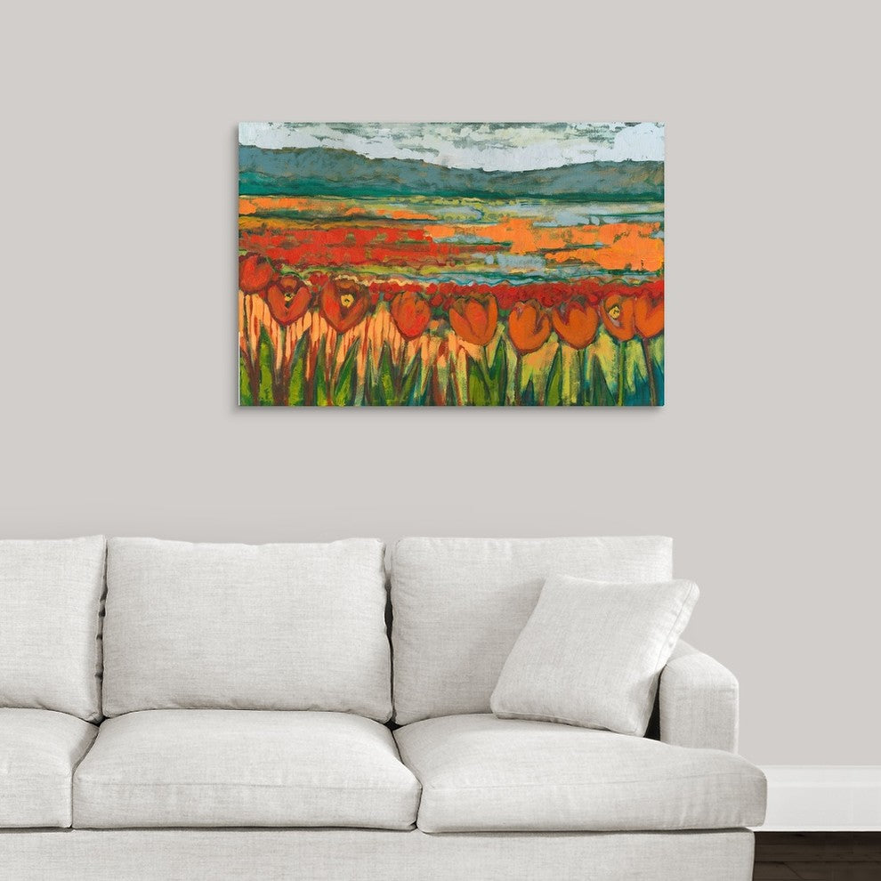Ode to the Skagit Valley Wrapped Canvas Art Print, 36"x24"x1.5"