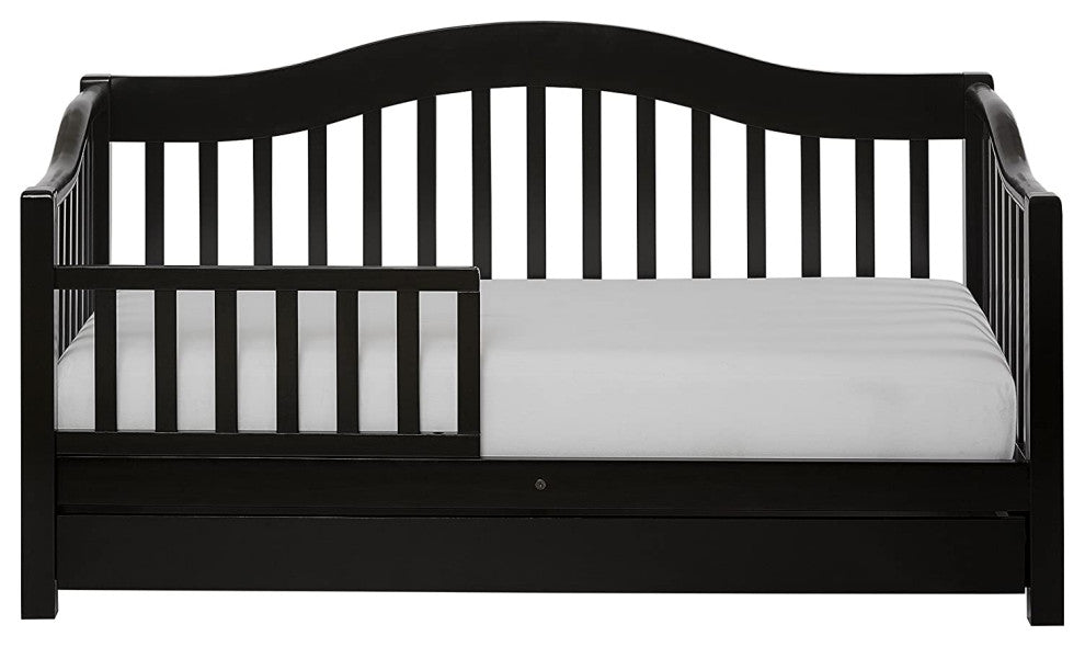 Traditional Style Toddler Day Bed , Black